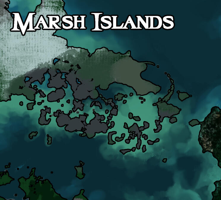 Marsh Islands Map