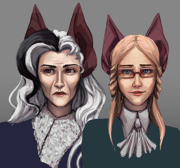 Queen Ivarsha and her Assistant Kishoh