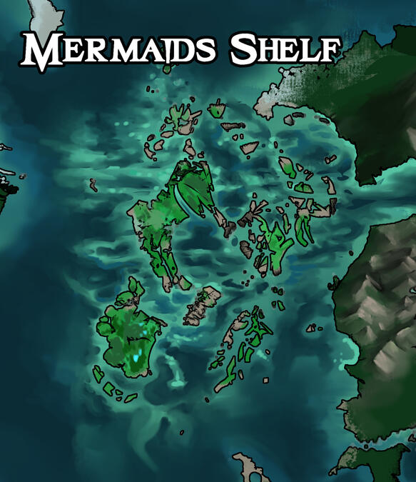 Mermaids Shelf Map
